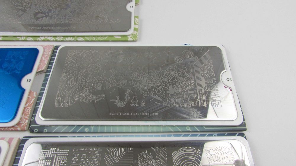 MOYOU - Szablony do stemplowania paznokci - Princess, Nature, SCI-FI