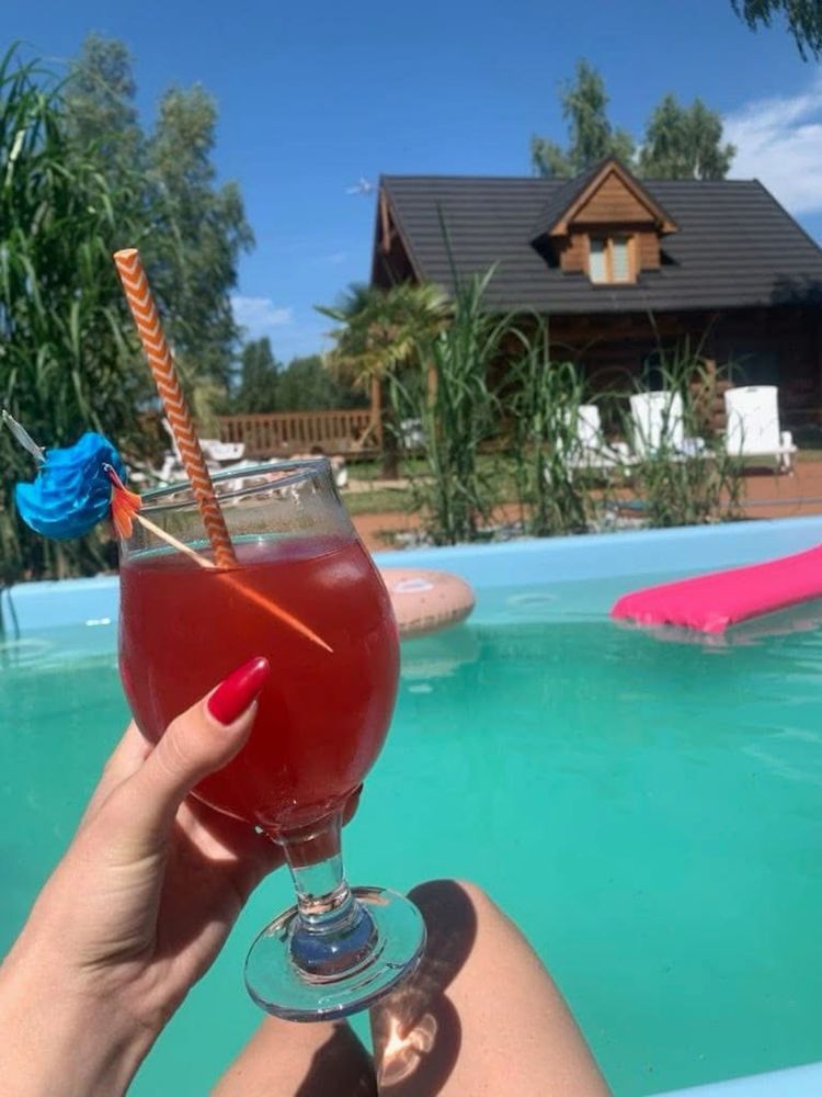 Domki Mazury z basenem