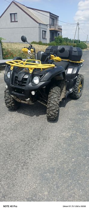 Quad sym 600#naped 4x4#kufer#