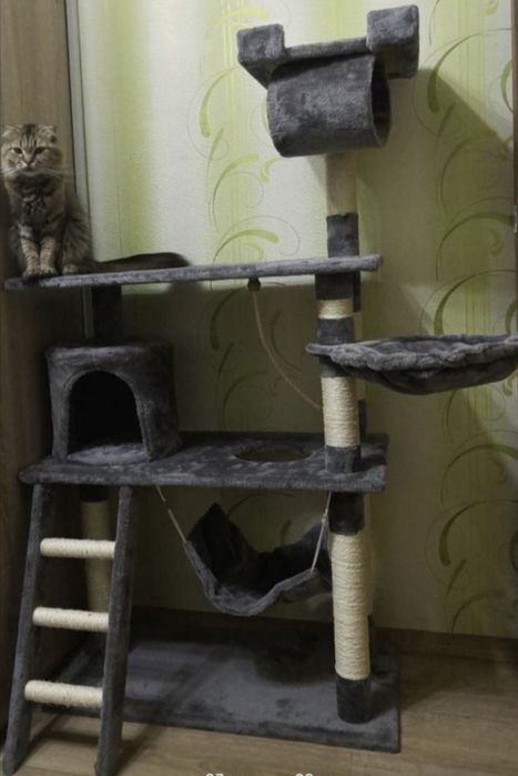 Когтеточка, домик для кота