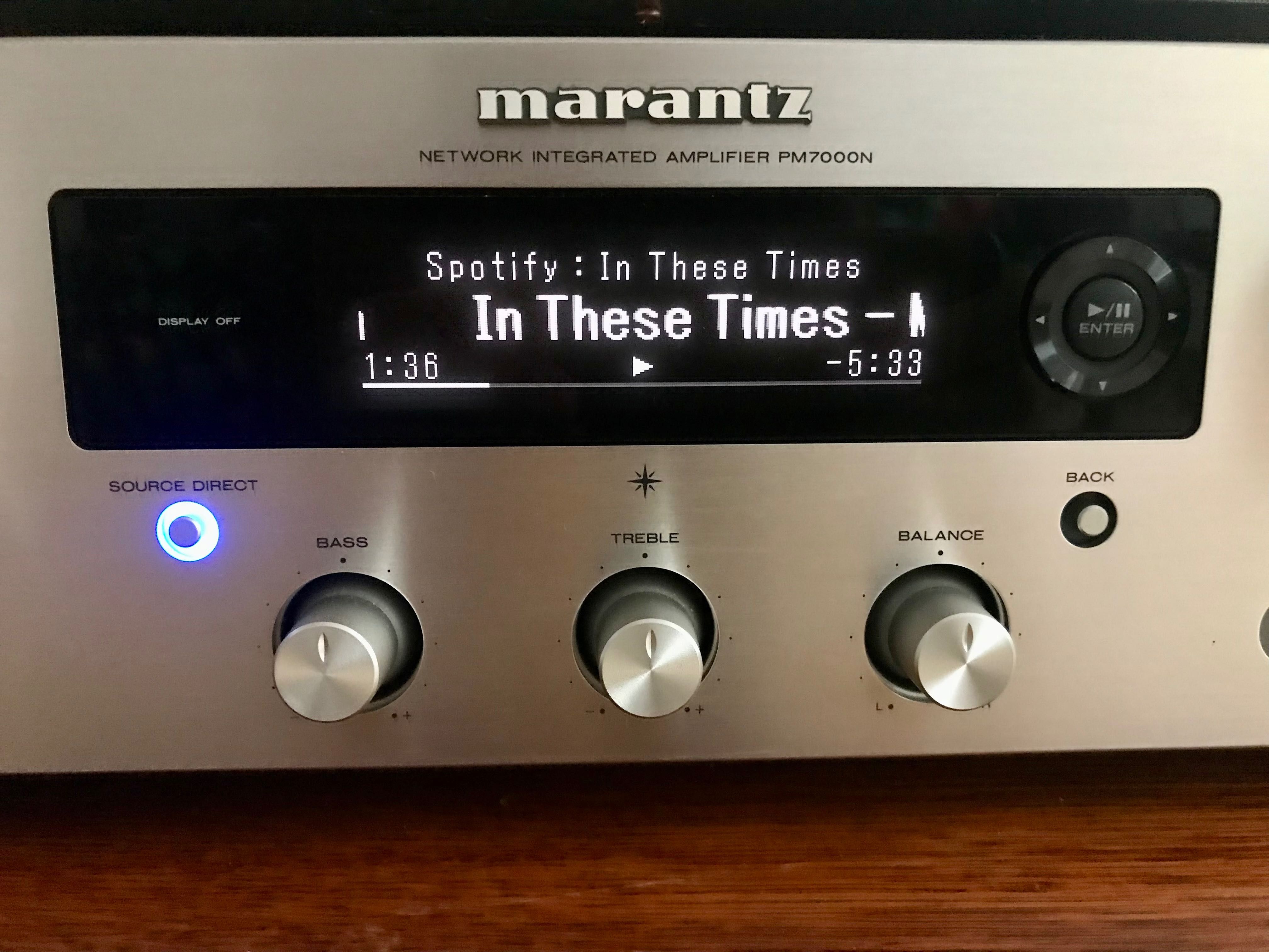 Marantz PM7000N Sieciowy wzmacniacz zintegrowany