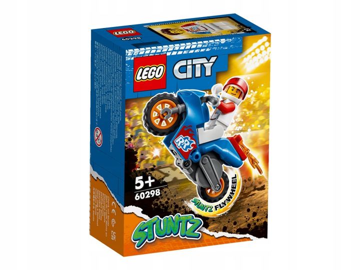 Lego City Rakietowy Motocykl Kaskaderski 60298