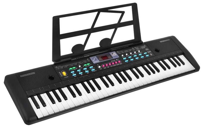 Organy Keyboard Pianinko Mikrofon Dla Dzieci Stojak Na Nuty (MQ-605)