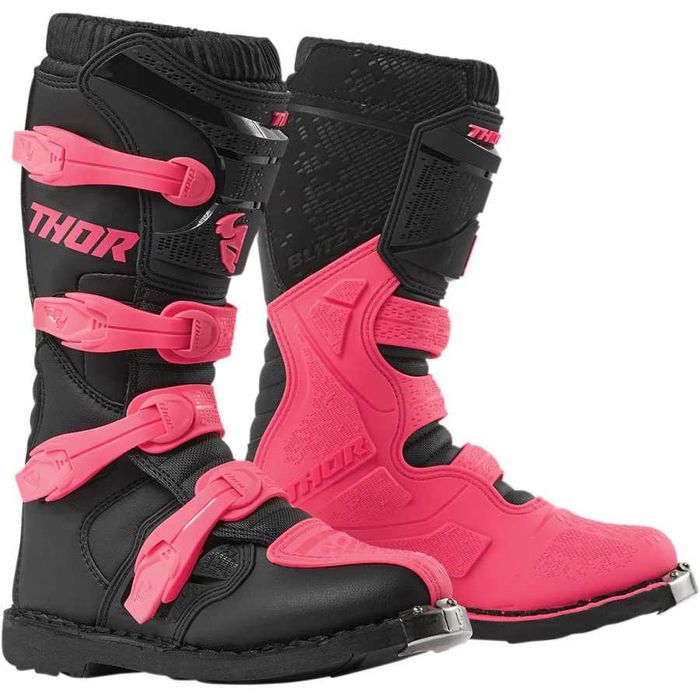 Botas THOR Women´s Blizt Xp Preto/Rosa