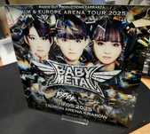 Babymetal plakat sztywny koncert krakow 20cm