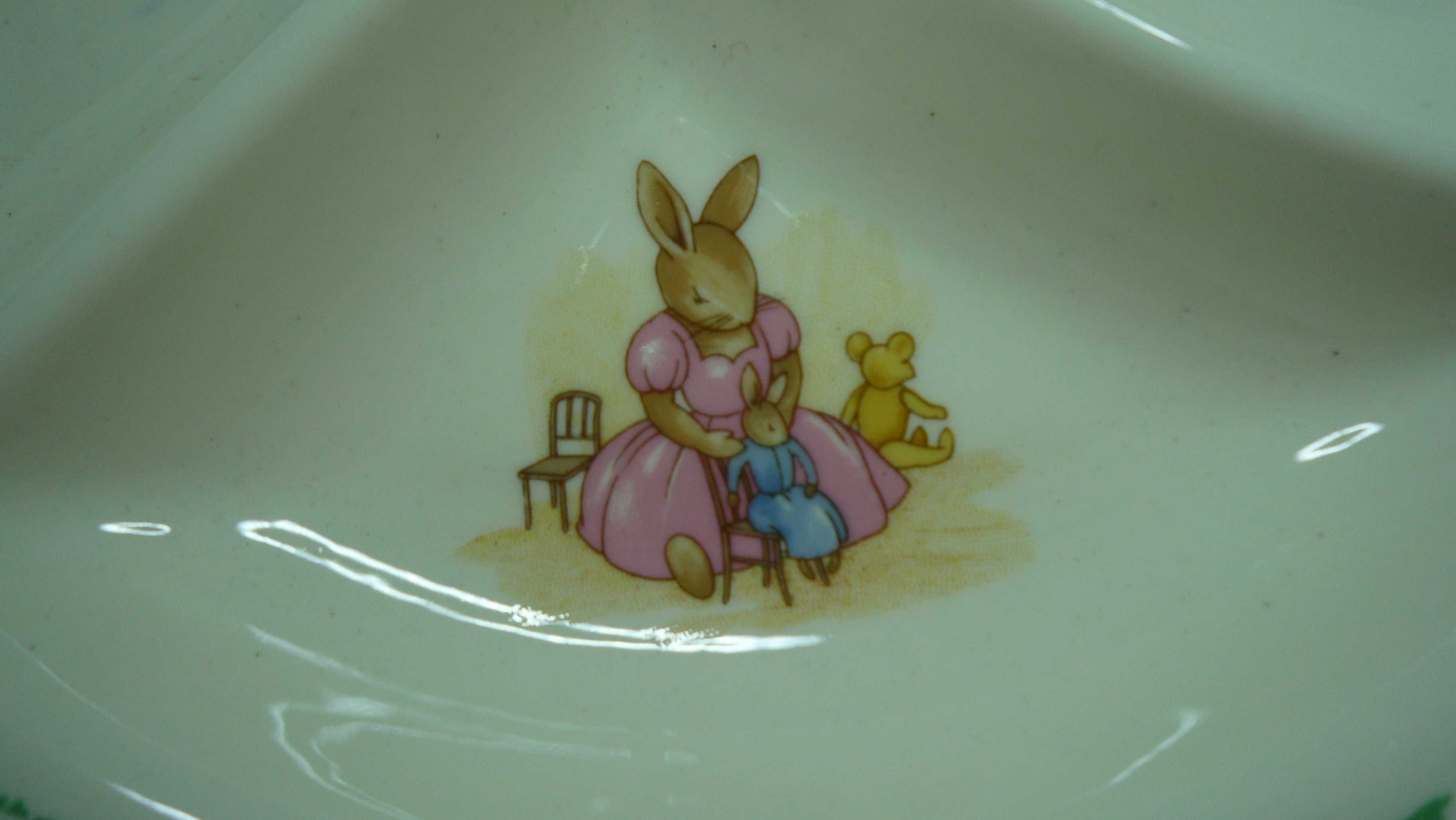 Talerz użytkowy BunnyKins Royal Doulton