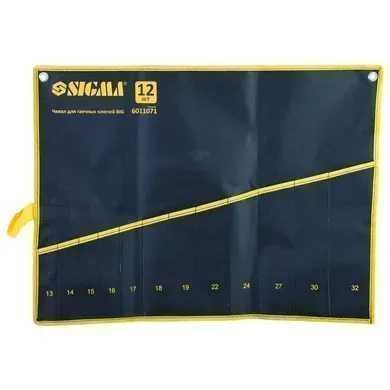 Чохол для гайкових ключів на 12, 14, 15, 20, 25 ключів SIGMA (гаечных)