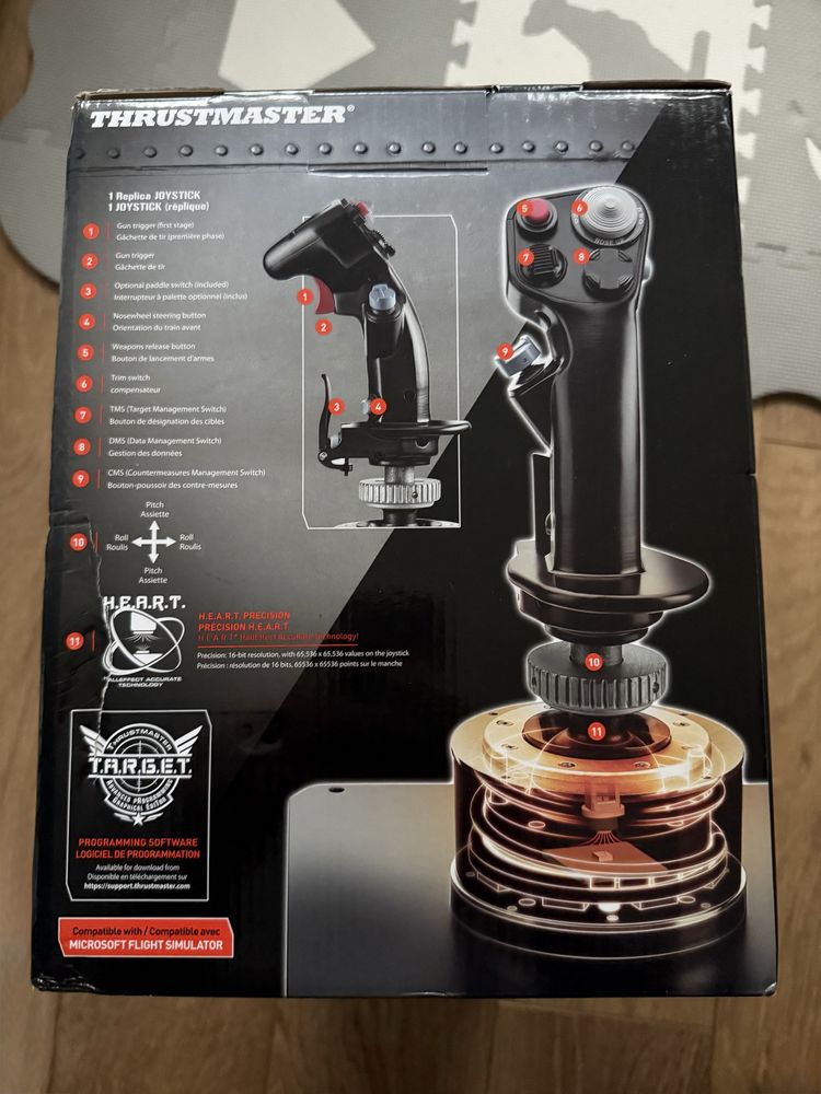 Kontroler THRUSTMASTER Hotas Warthog (PC) NOWY zestaw