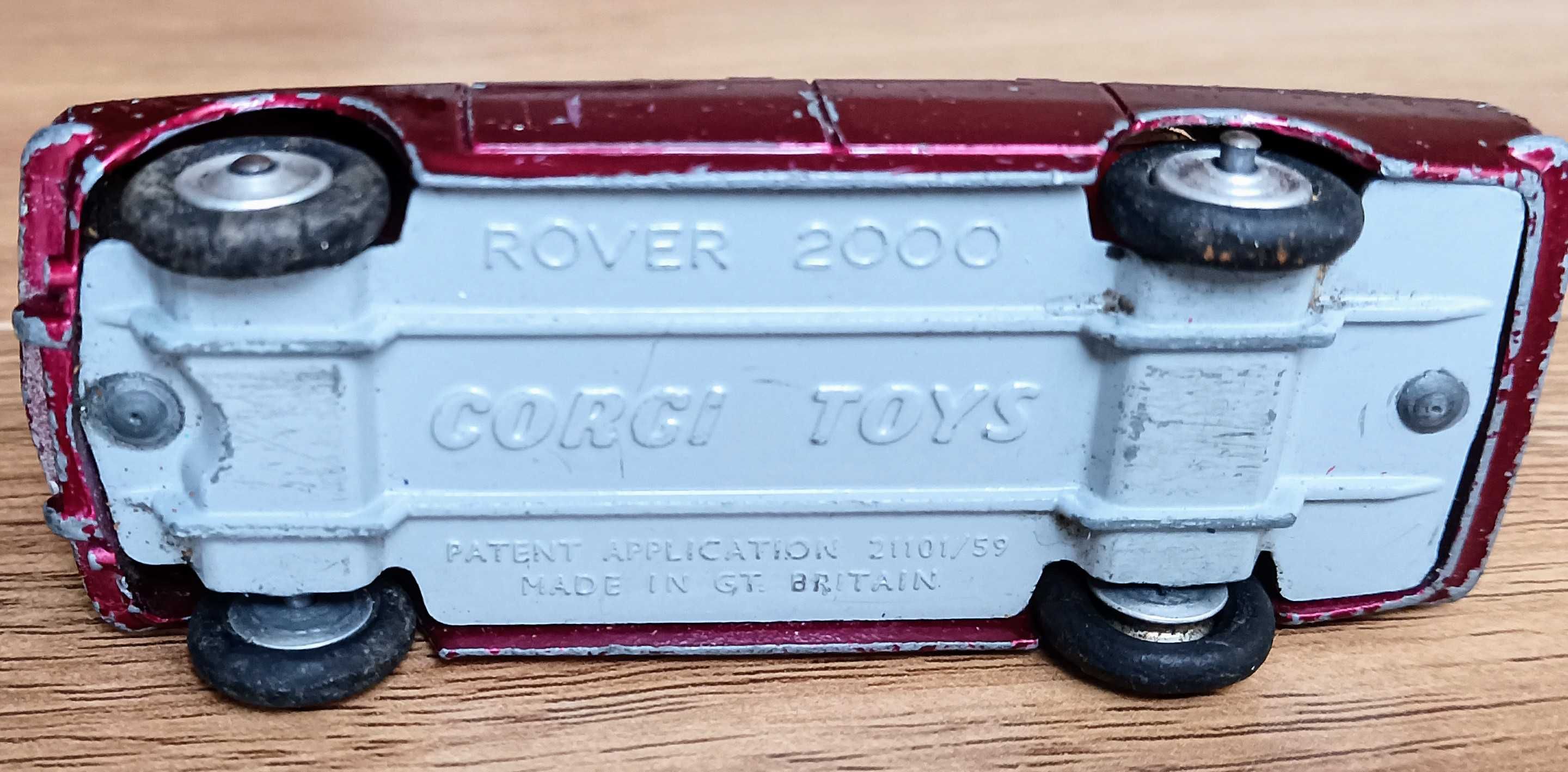 Rover 2000 Rallye Monte Carlo Ref #332 Corgi Toys