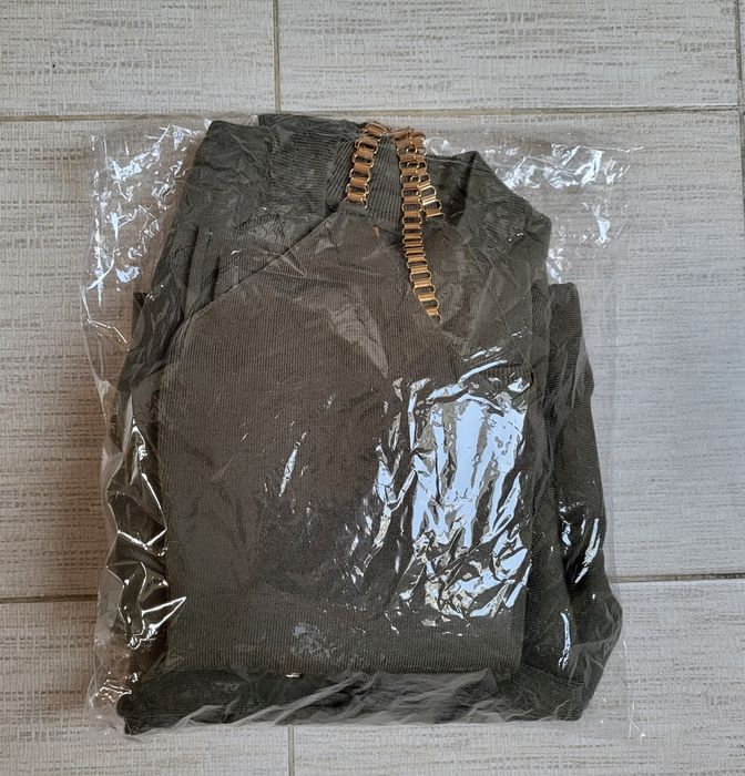 Dres damski dzianinowy 3 częściowy, komplet 3 częściowy L/40 nowy