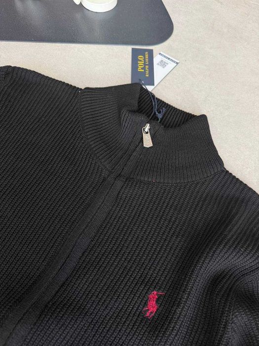 свитр кофта кардиган Вʼязана Polo Ralph Lauren зип zip old money