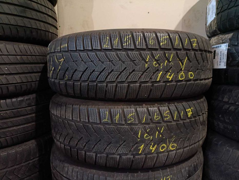 Пара шин 215/65R17 99V Dunlop Winter Sport 5 SUV