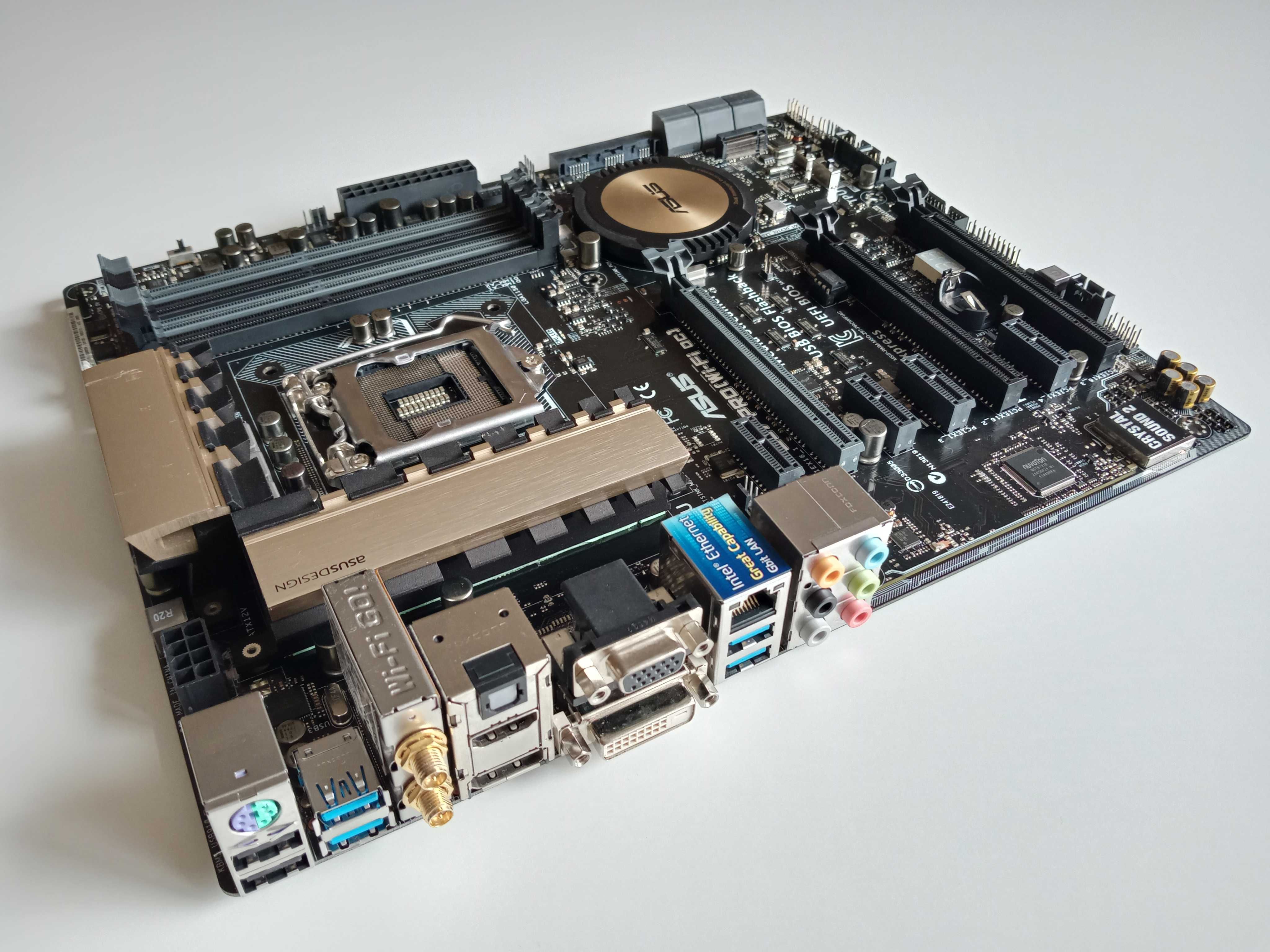 Płyta główna ASUS Z97-PRO WiFi ac, DDR3, PCIe3.0, USB3.0, SATAIII, M.2