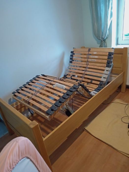 Łóżko ortopedyczne elektryczne