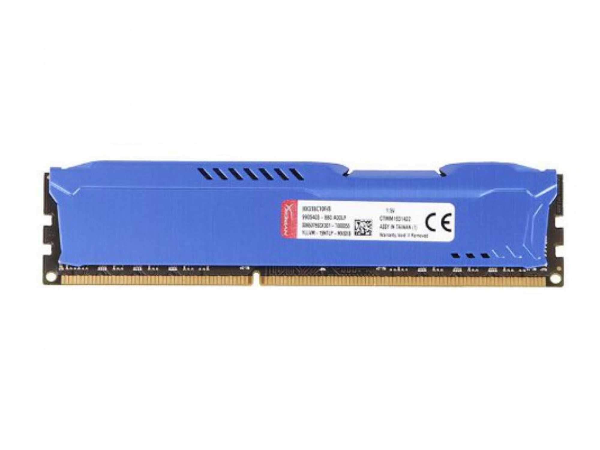 ОЗУ Kingston HyperX FURY Blue DDR3-1600 8192MB PC3-12800 (HX316C10F/8)