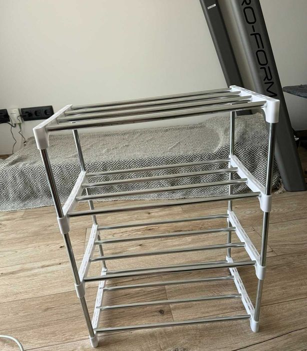 Pudełka z 4 poziomami dom przechowywanie metalowa