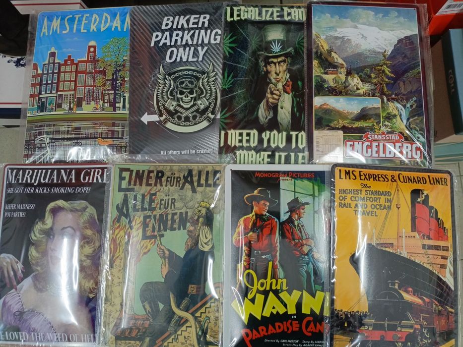 Tabliczka blaszana 20/30 ozdobna