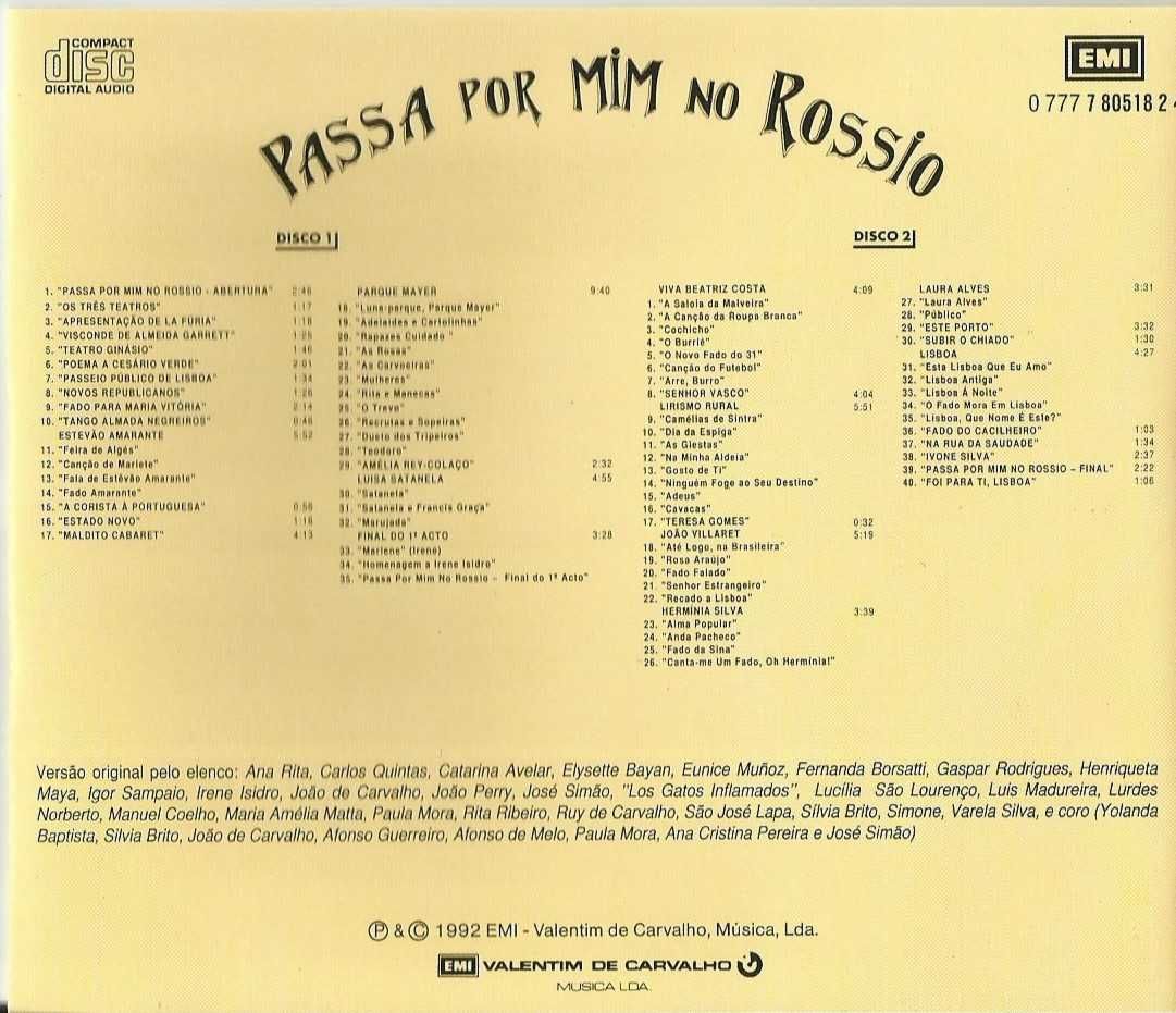 Passa por Mim no Rossio (2 CD)