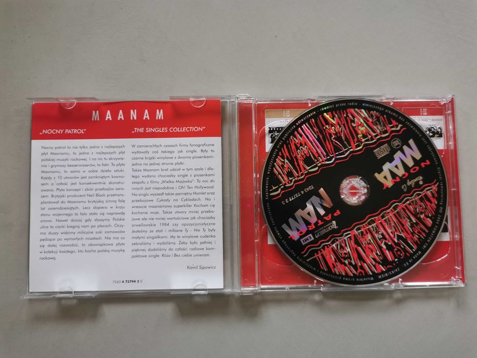 Maanam 2CD "Nocny Patrol" i "The singles collection"