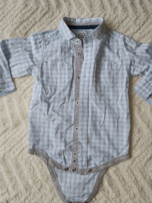 Koszulka body chłopiec 80 cm