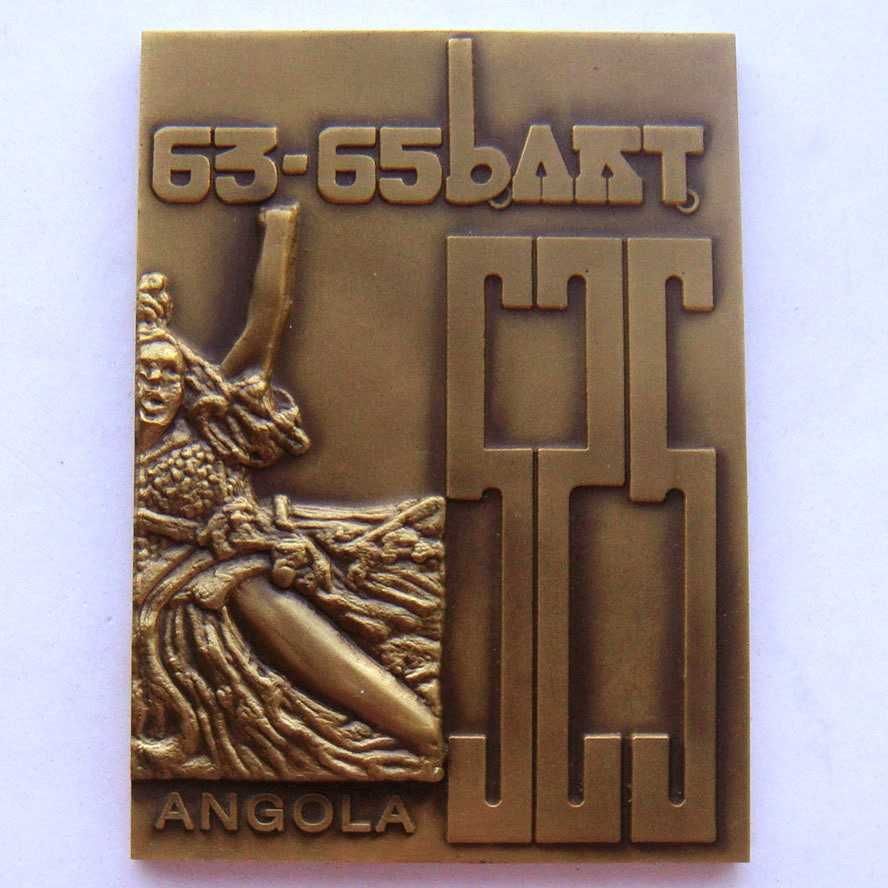 Medalha em Bronze Angola Antigos Militares Ex-Batalhão Artilharia 525