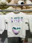 Komplet H&M r.104 nowa futerkowa bluza z cekinami i cekinową torebką