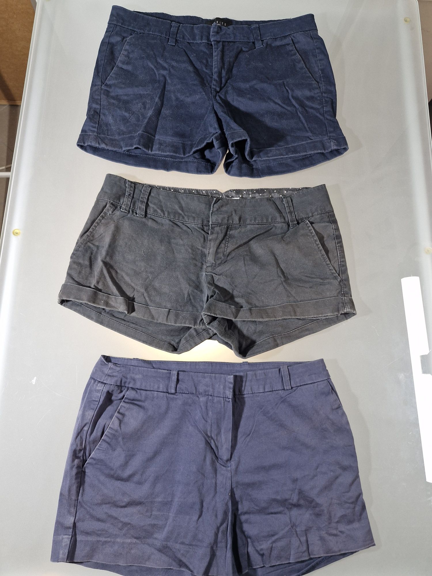 Zestaw 3 szt. Spodenki Materiałowe Mohito i Pull&Bear Rozmiar 36
