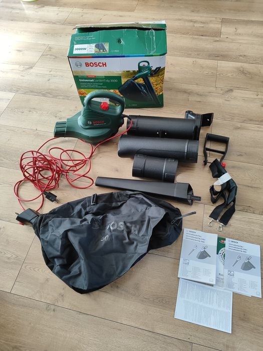 Odkurzacz dmuchawa Bosch Tidy 3000w, rok 2024, kompletny