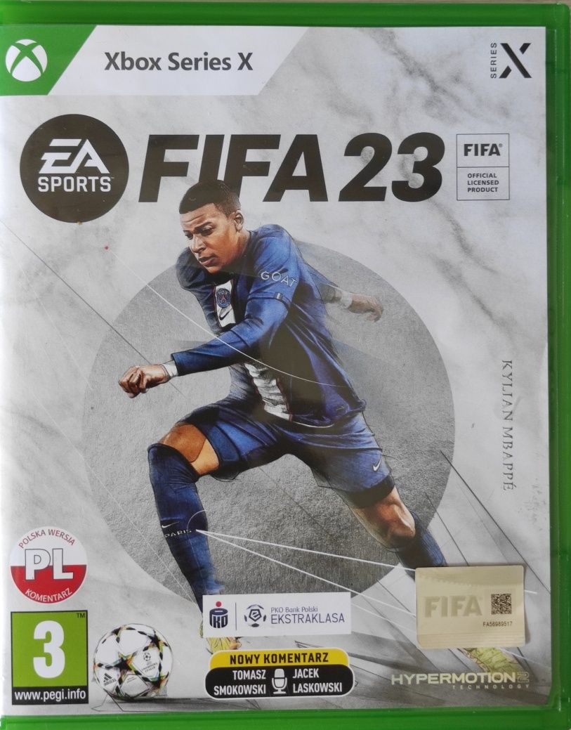 FIFA 23 gra na Xbox series X, nowa bez folii