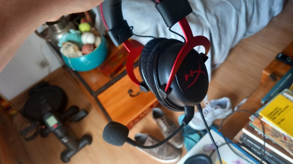 Auscultadores headset Gaming com Fio HYPERX Cloud 2