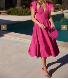 Lou ZACHEP sukienka midi roz. S
