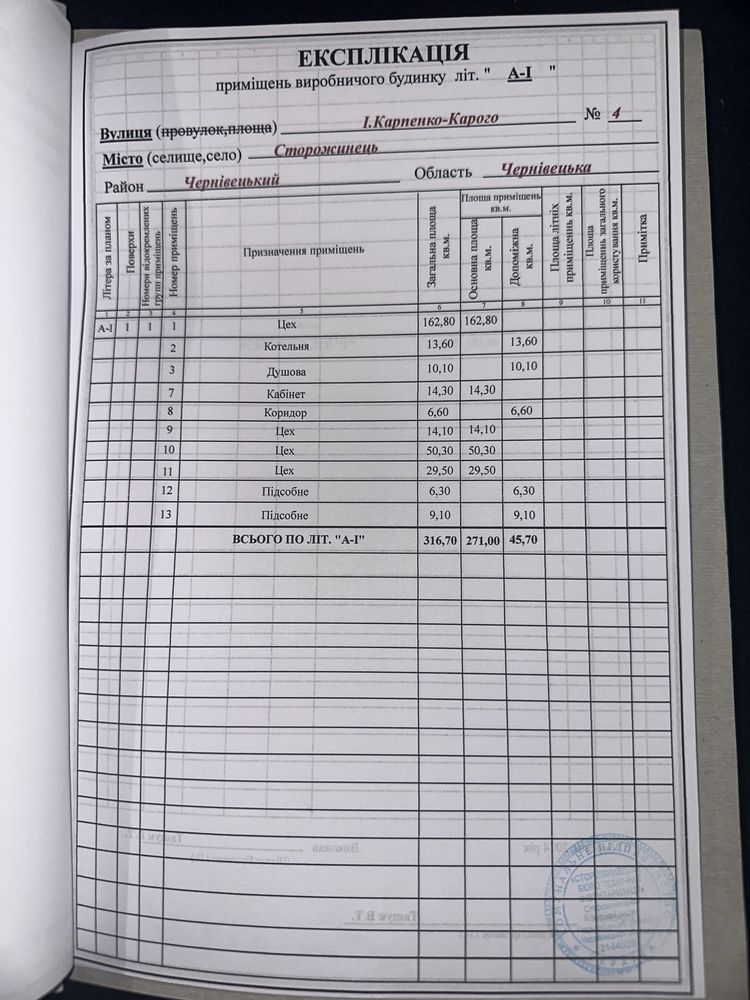 Виробничо-складське приміщення цех пилорама склад 790кв 20$/м2