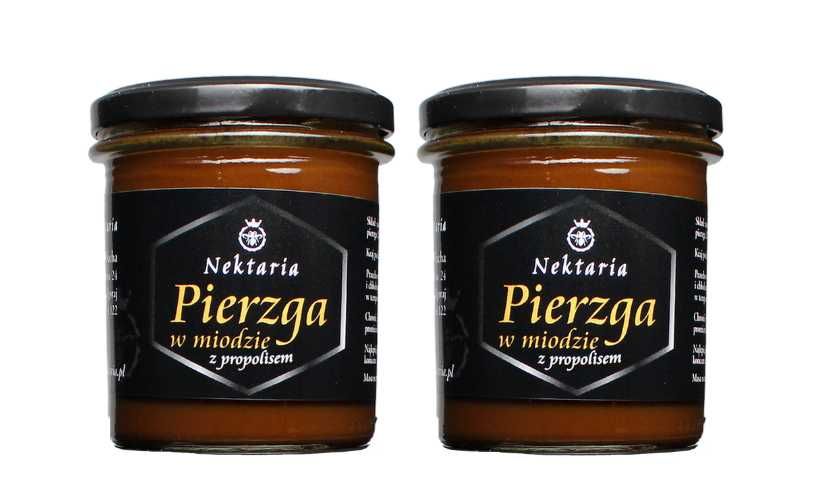 Pierzga w miodzie z propolisem 2szt