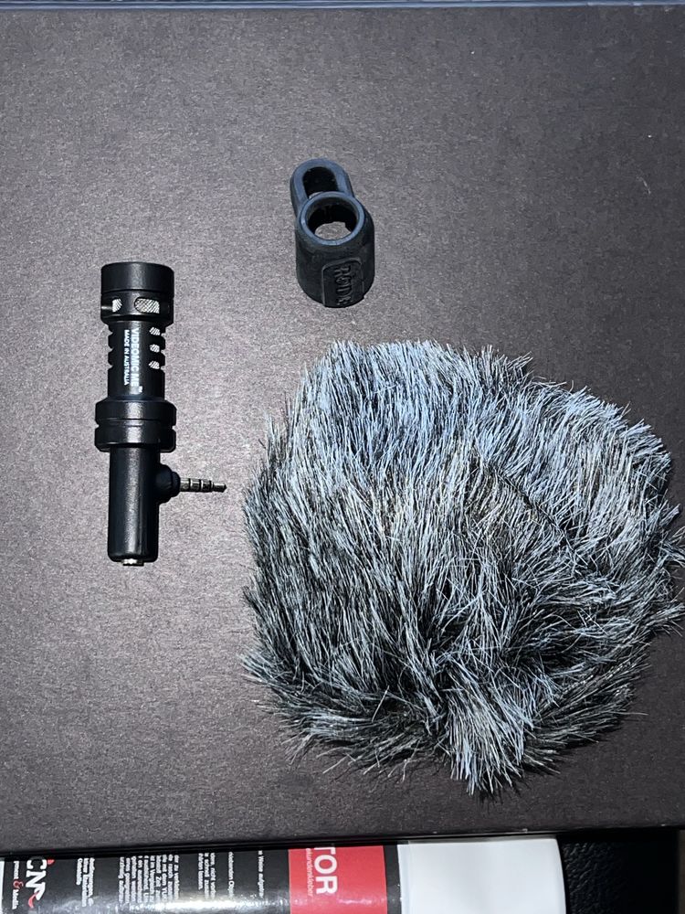 Videomic Me RØDE com muffler microfone de alta sensibilidade