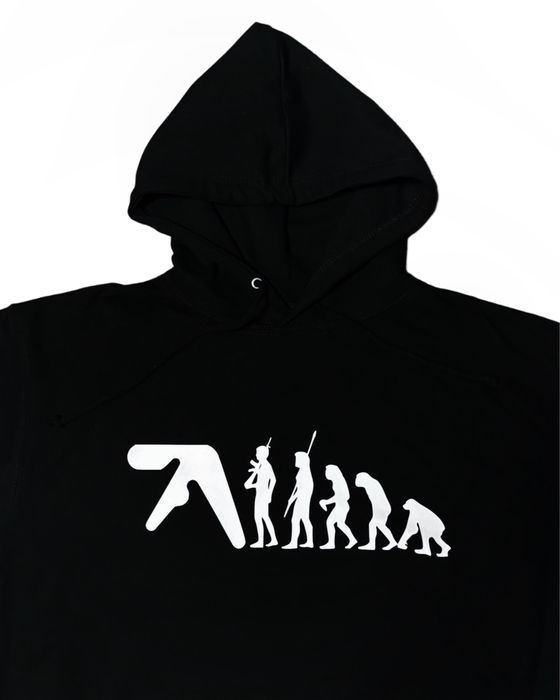 APHEX TWIN EVOLUTION Hoodie (opium, y2k, archive, punk)