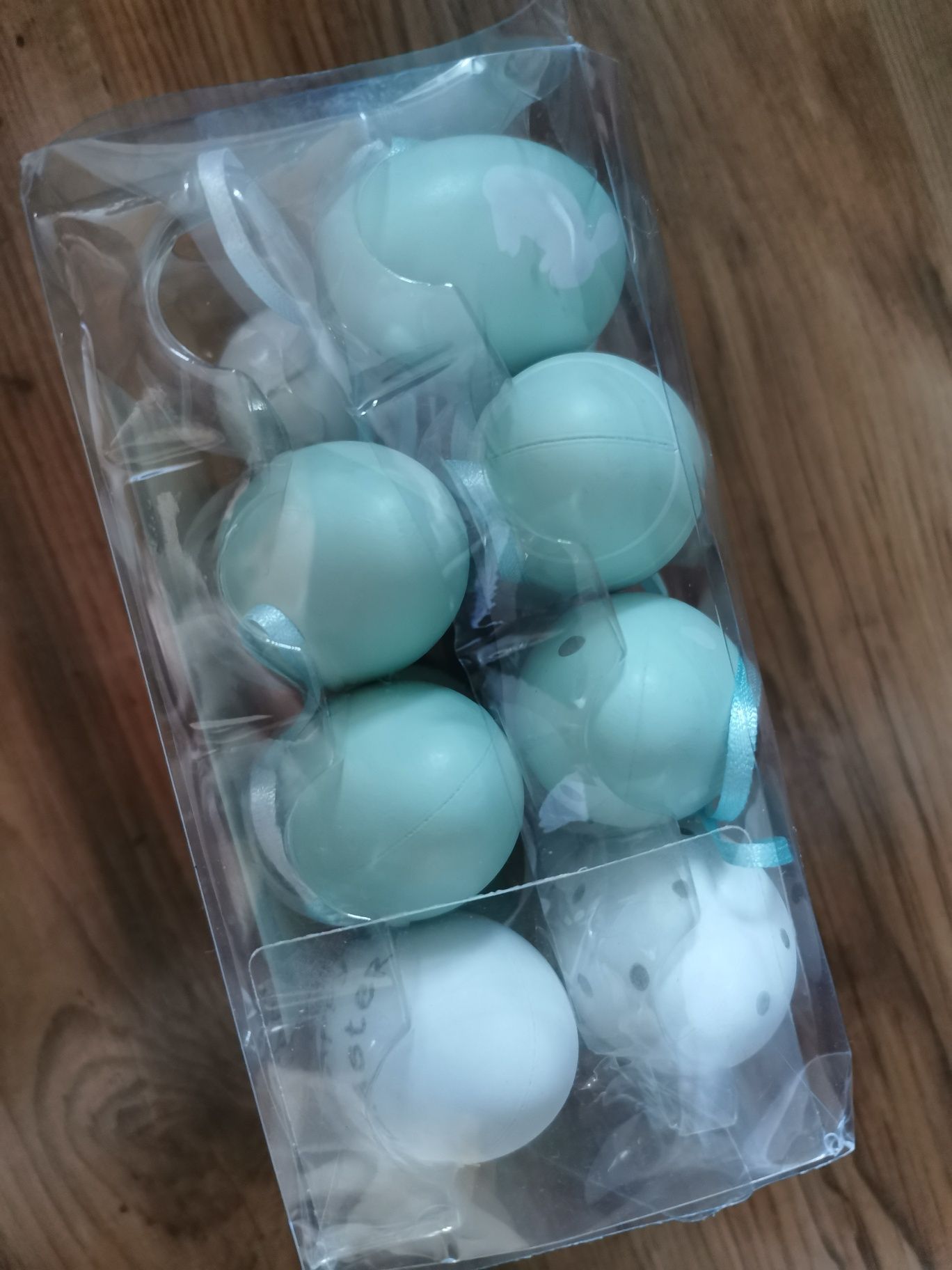 Plastikowe Jajka wielkanocne