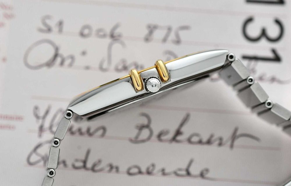 Zegarek OMEGA Constellation Chronometer - Stal Złoto 18k - 1989 - 33mm