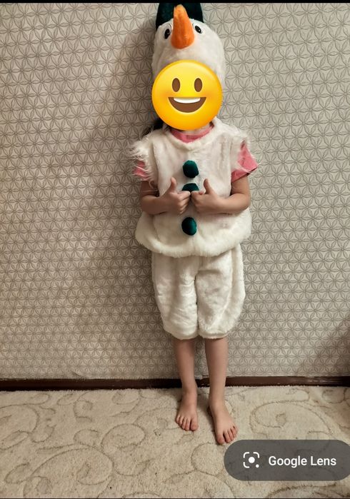 Новорічний костюм Сніговик