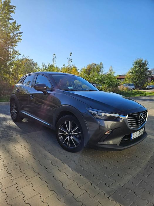 Mazda CX-3 Mazda CX-3 2.0 Automat • Skóra • Android Auto • Kamera • 18” Alu • 148