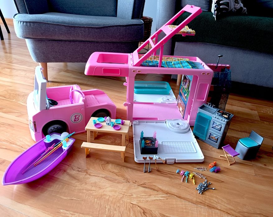 Kampera marzeń Barbie Lalki Akcesoria
