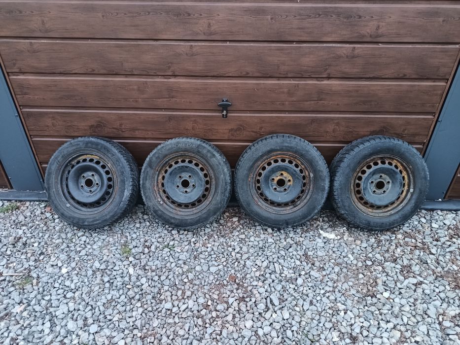 Koła opony zimowe felgi stalowe 5x112 195/65 R15 Passat B5 Audi A4 B6