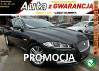 Jaguar XF 2.2D*163PS*Bezwypadkowy*Biksenon*Skóra*Serwis*Navi*VIP GWARANCJA24M