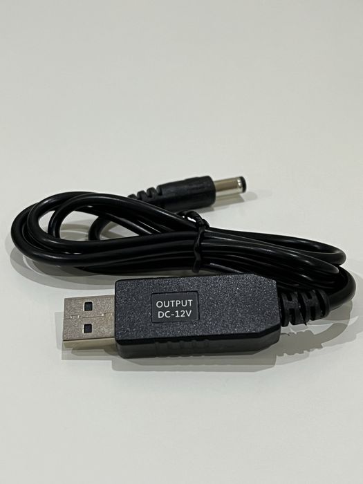 Есть в наличии! Інтернет від повербанку 9V 12V кабель для роутера