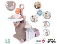 Ігровий набір Smoby Baby Nurse Розкладна валіза 3в1 для ляльки, 220374