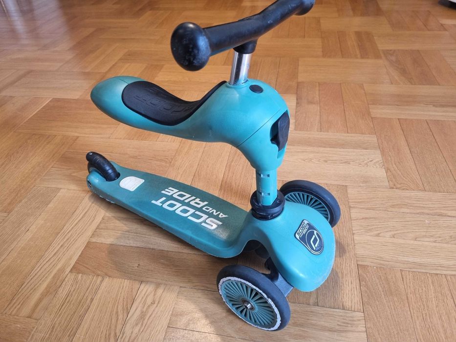 Hulajnoga Scoot and Ride 2w1 zielona