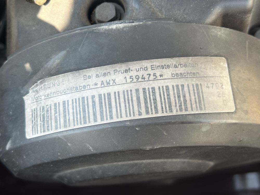 Motor Vw/ Audi 1.9 TDi PD130Cv    AWX
