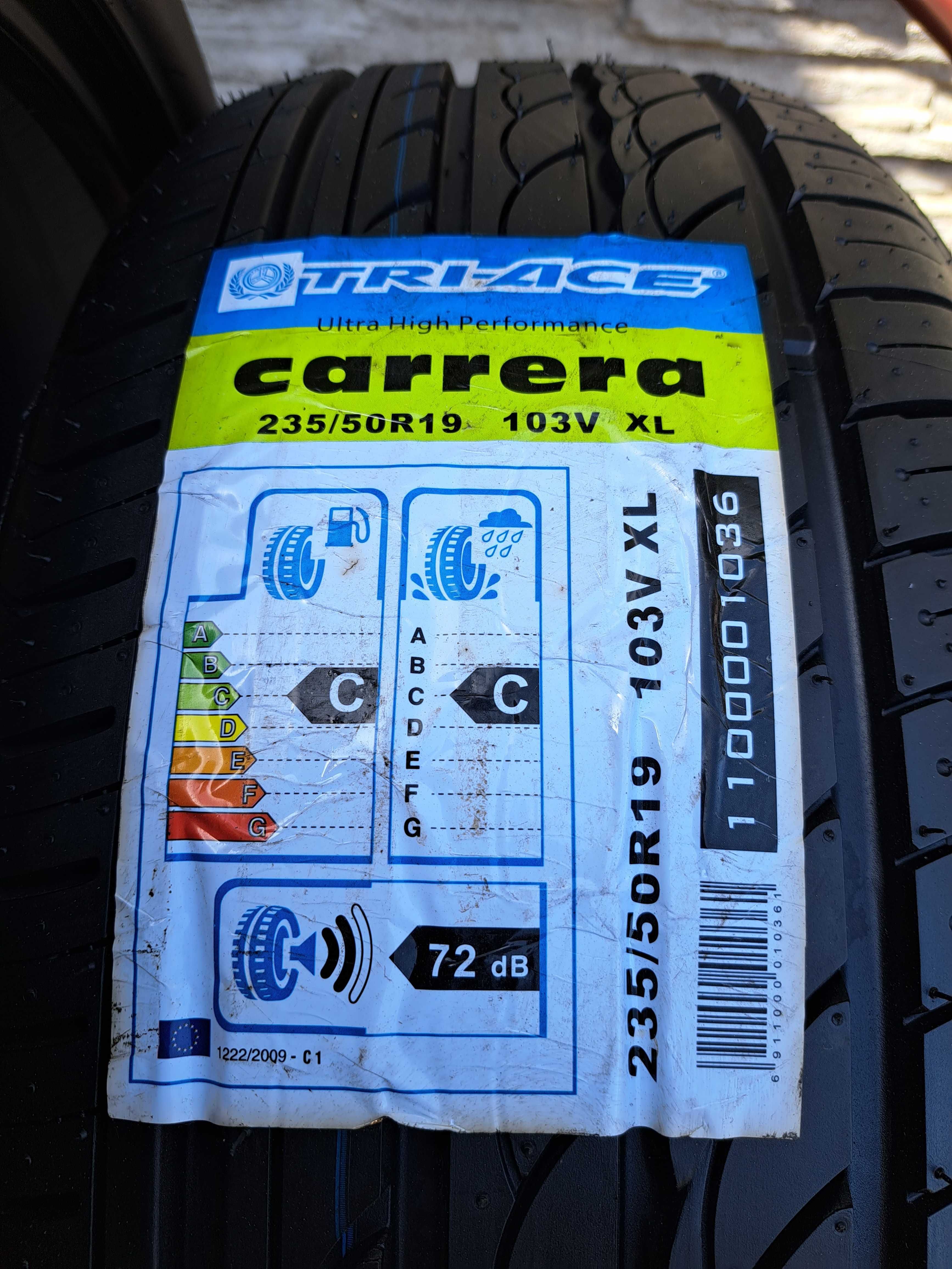 Opony letnie NOWE 235/50 R19 Tria - Ace Montaż i wyważanie gratis!
