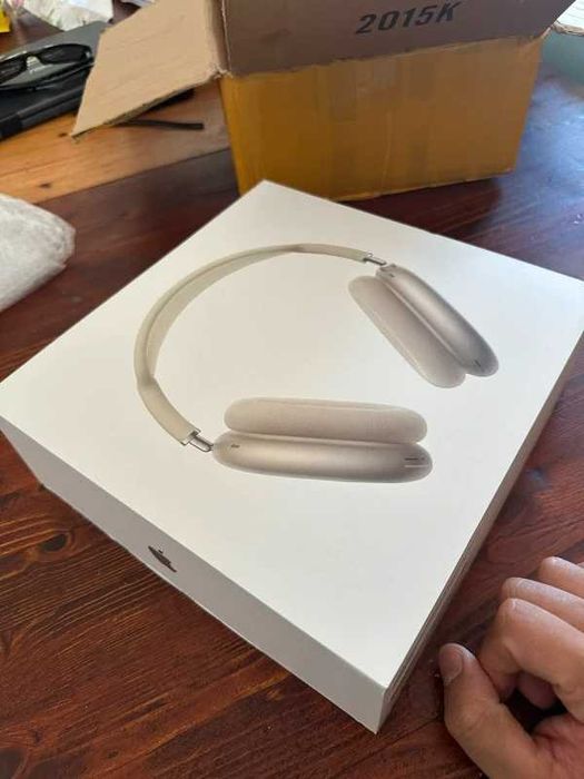 Słuchawki bezprzewodowe Apple Air-Pods Max starlight