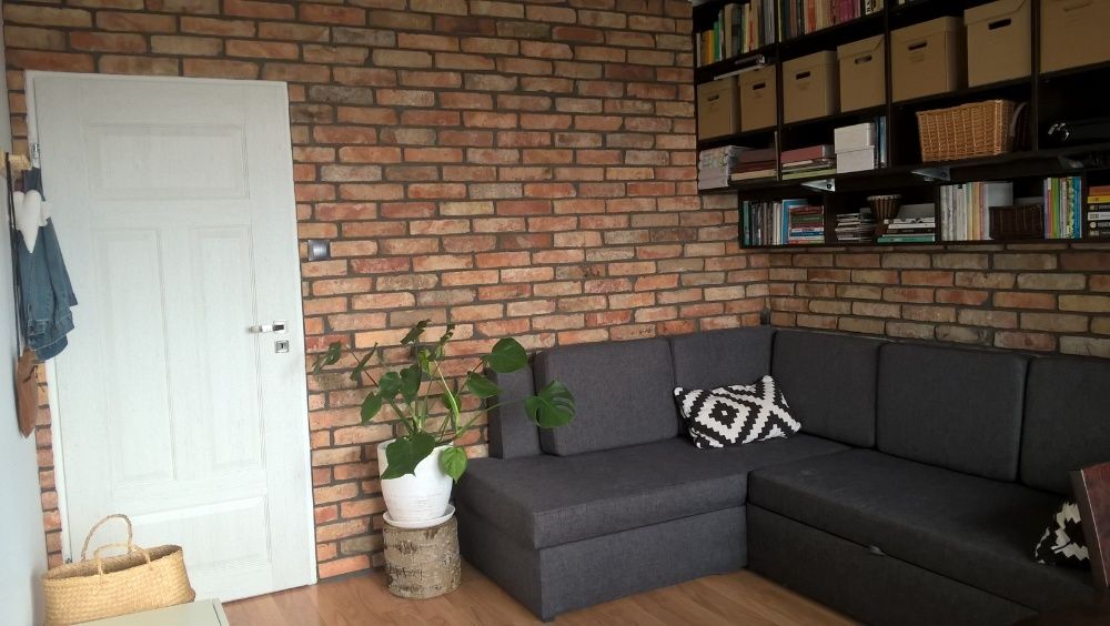 Plytki z cegy rozbirkowej cegla cięta stara retro lico