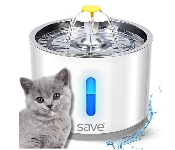 Fontanna, poidelko dla kota